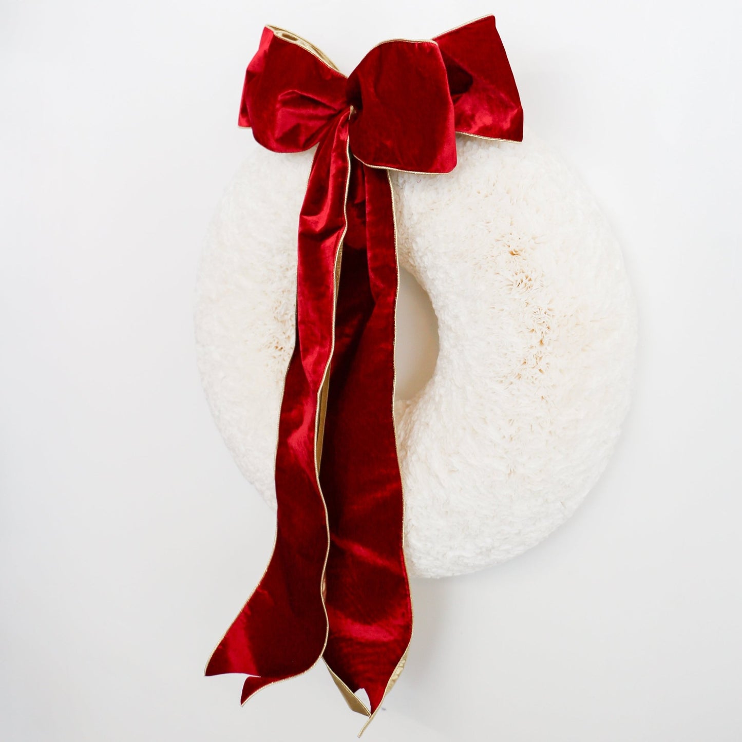 Winter Cranberry (With Double Bow) - Knot and Spool