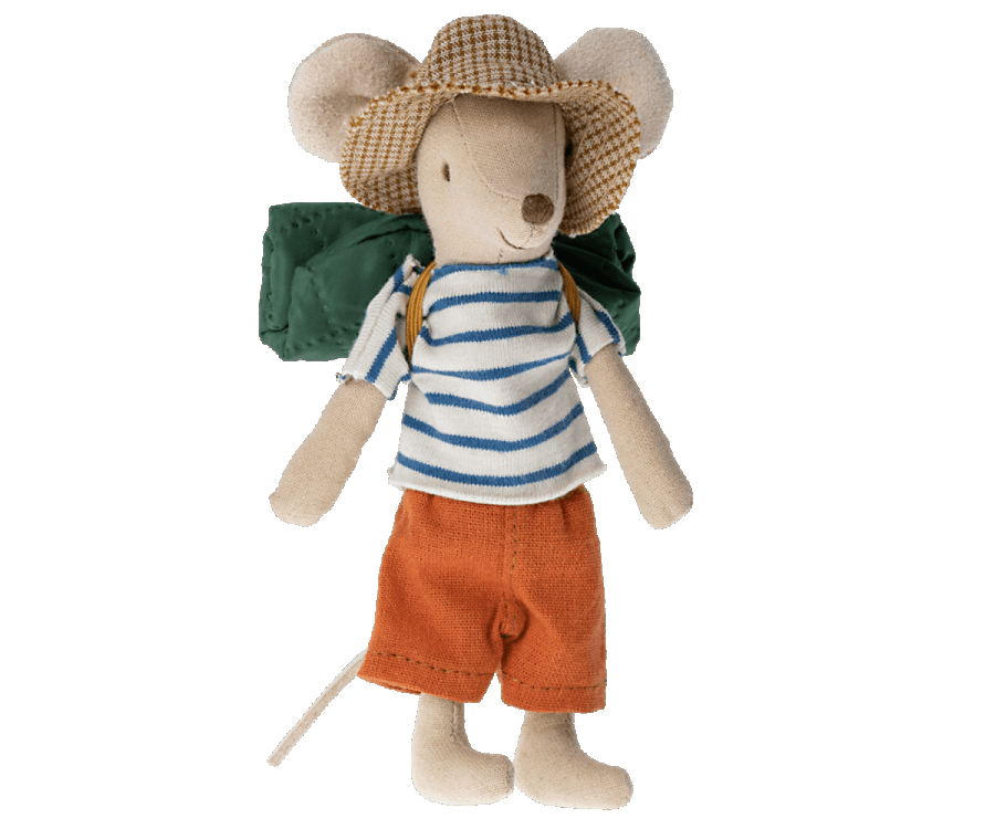 2022 Maileg Big Brother Hiker Mouse - Knot and Spool