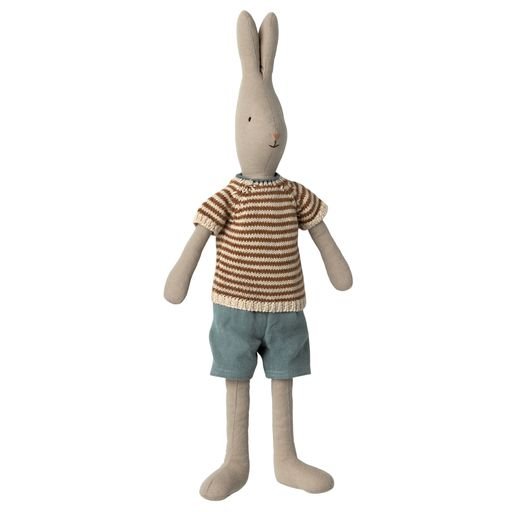 2023 Maileg Classic Rabbit with Shirt & Shorts - Knot and Spool