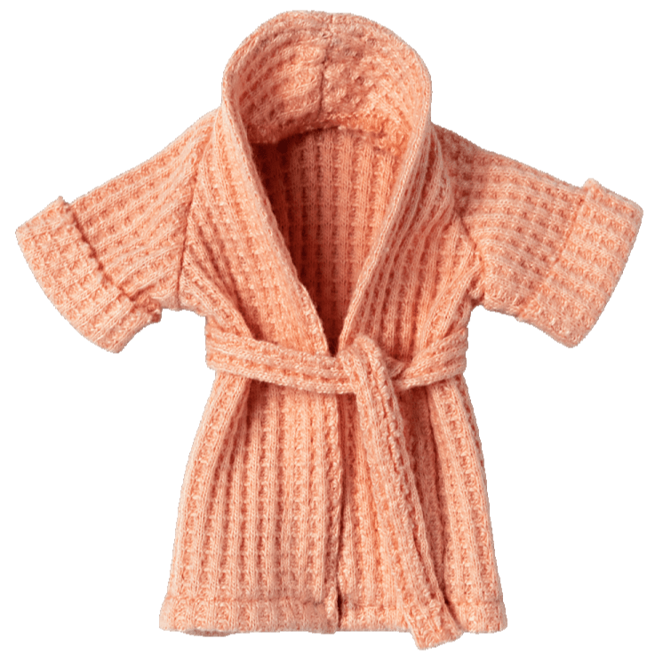 Maileg Bathrobe - Coral - Knot and Spool