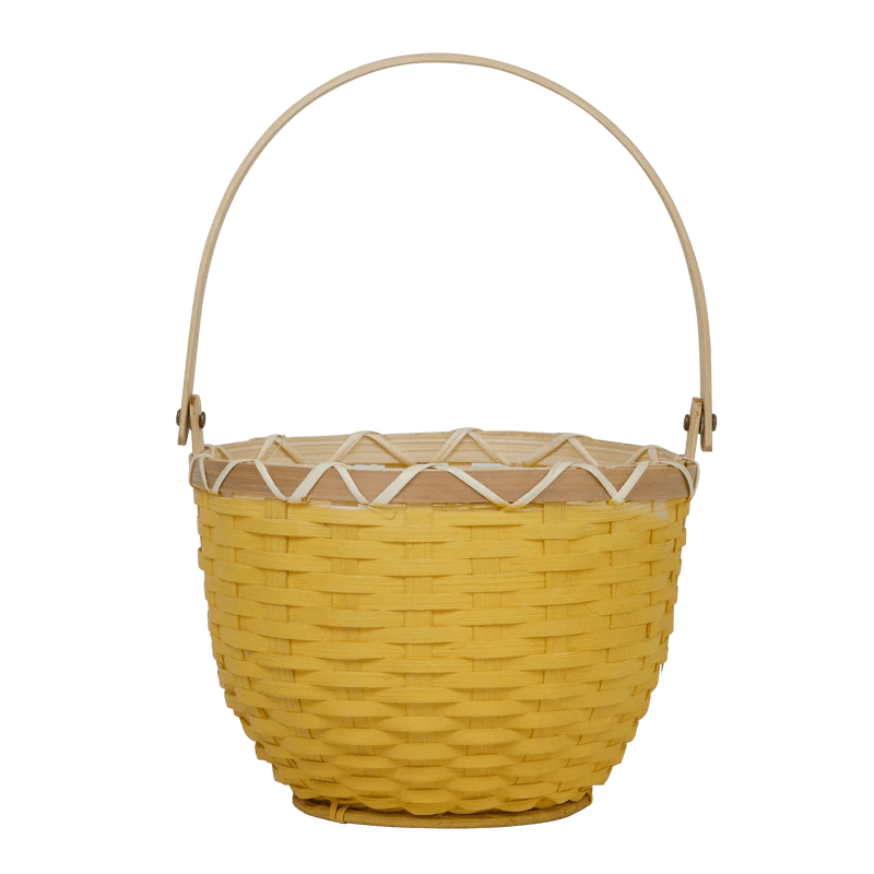 OLLI ELLA - Blossom Basket Small - Mustard - Knot and Spool