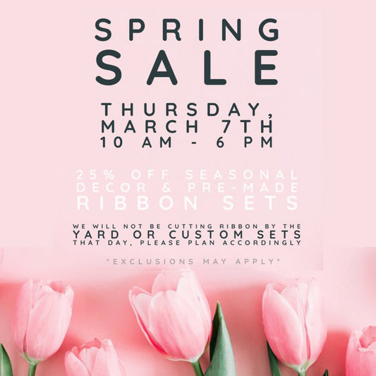 Spring Into Savings: Knot + Spool's Spectacular Spring Sale Event!