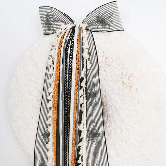 Collegiate Ribbon Styling for Graduation and Game-Day Gifts - Knot and Spool