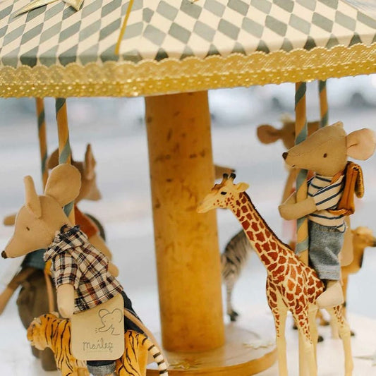 Maileg Sales Promo Prep - Making a Maileg Merry Go Round - Knot and Spool