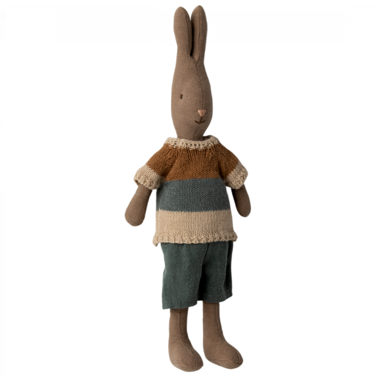 2023 Maileg Brown Rabbit with Shirt and Shorts