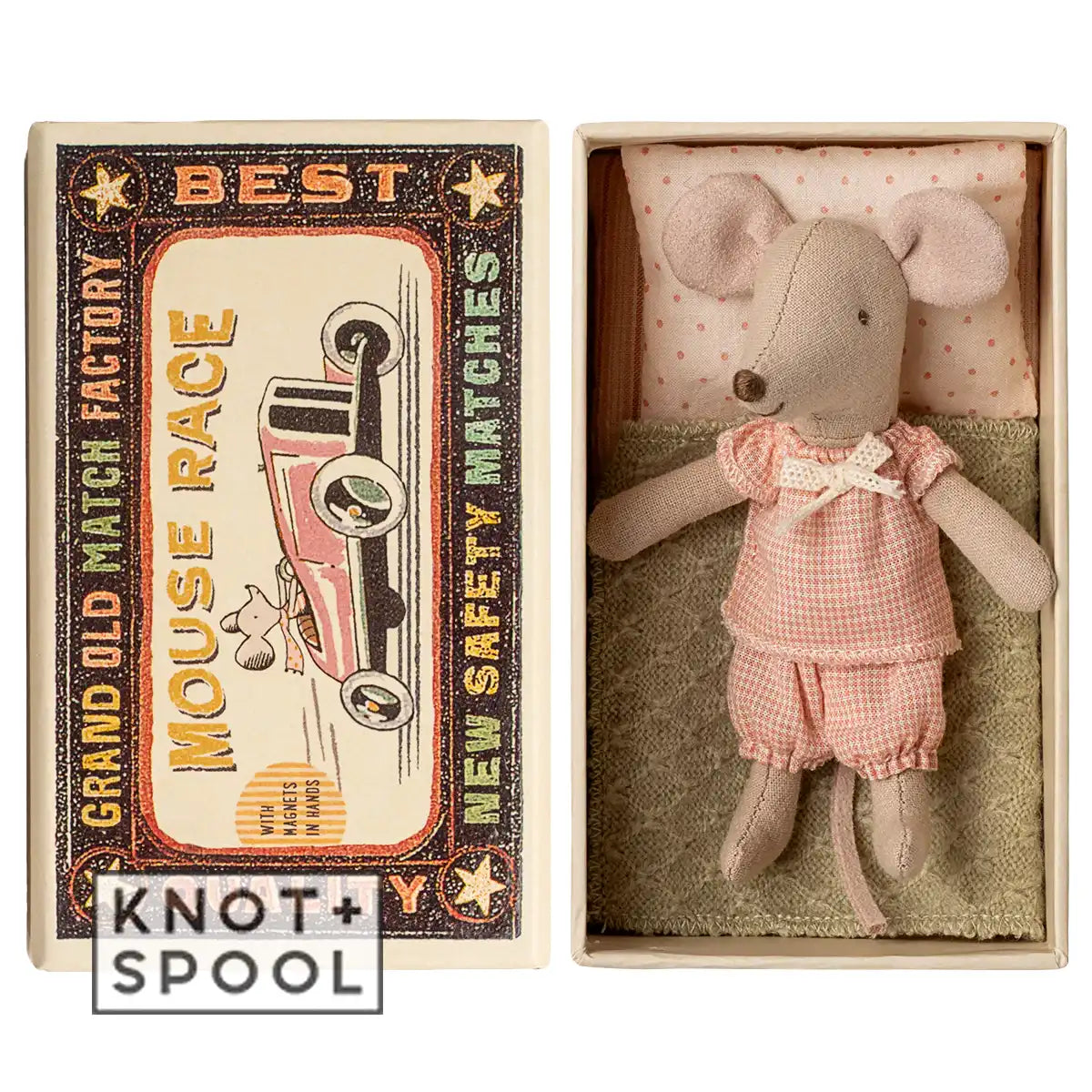2025 Maileg Little Sister Mouse in Matchbox