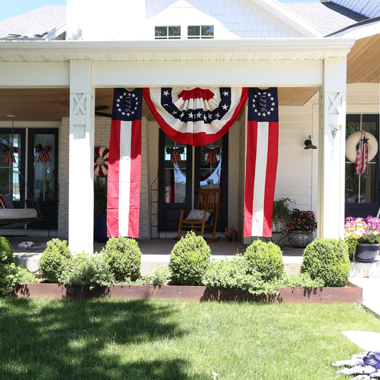 1776 Barn Banner | 20-in x 90-in - Knot and Spool