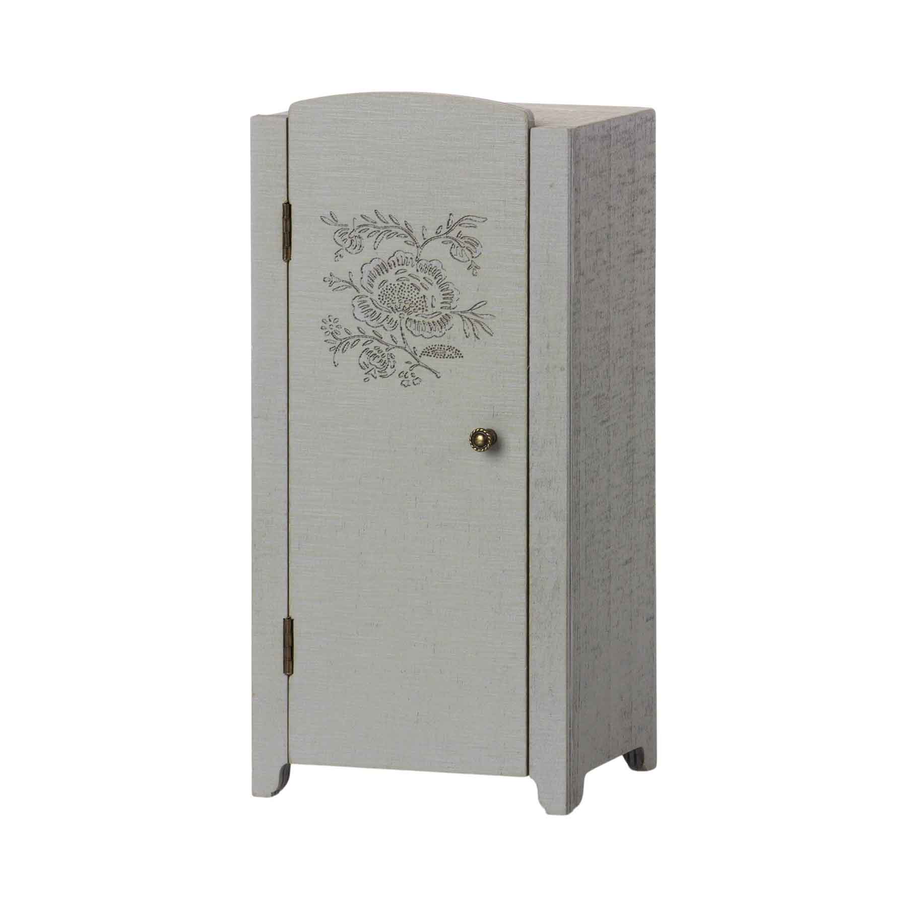 2021 Maileg Miniature Grey Closet - Knot and Spool