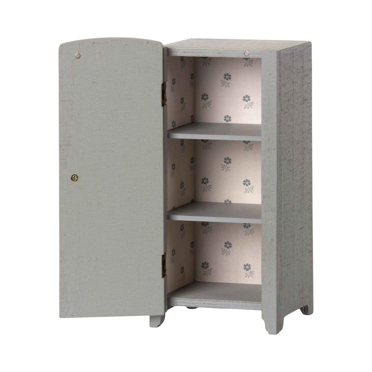 2021 Maileg Miniature Grey Closet - Knot and Spool