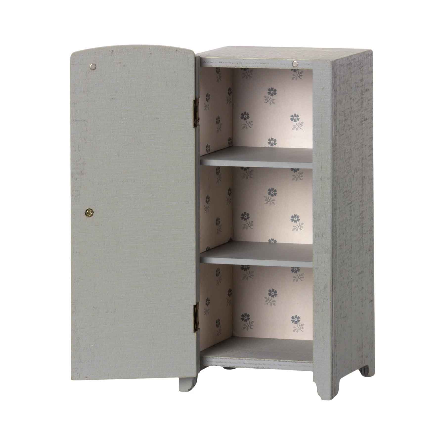 2021 Maileg Miniature Grey Closet - Knot and Spool