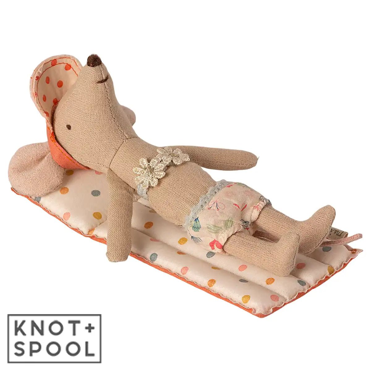 2021 Maileg Multi - Dot Beach Float Air Mattress - Knot and Spool