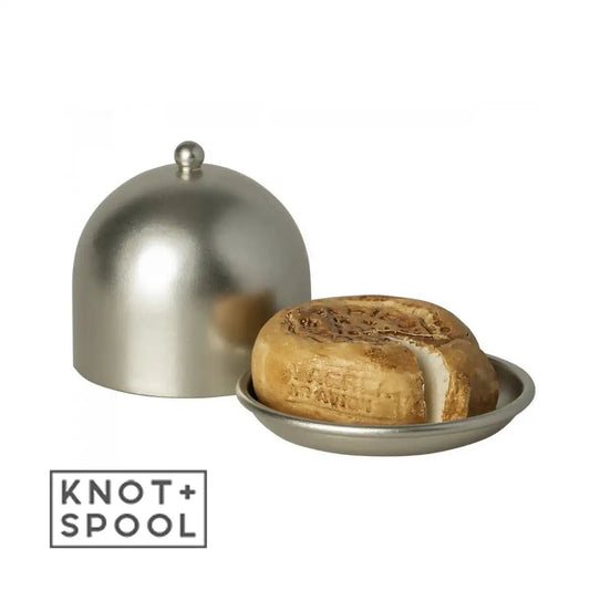 2022 Maileg Mouse Cheese Bell - Knot and Spool