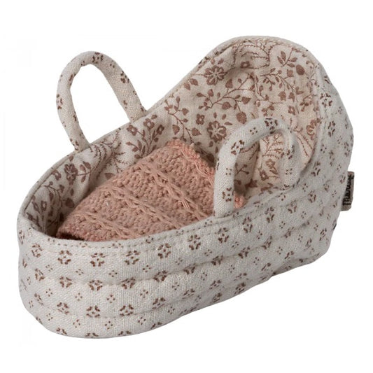 2023 Maileg Baby Mouse Carry Cot