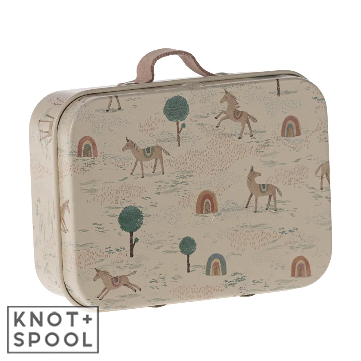 2024 Maileg Des Licornes Micro Suitcase - Knot and Spool