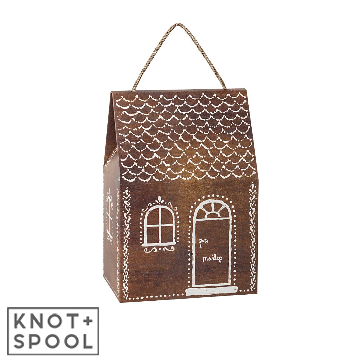 2024 Maileg Gingerbread House Paper Bag - Knot and Spool