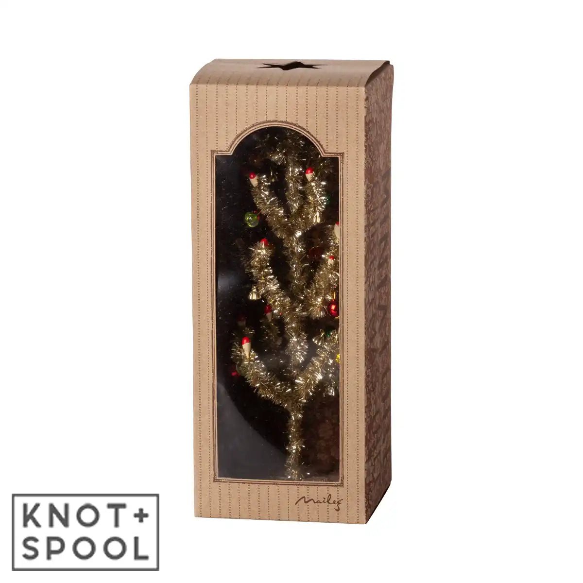 2024 Maileg Gold Christmas Tree - Knot and Spool