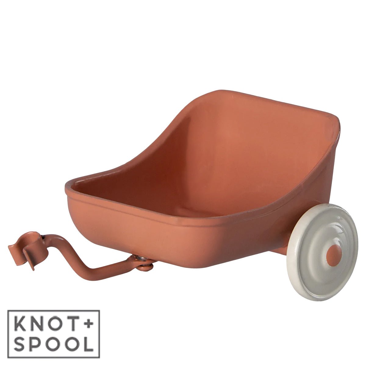 2024 Maileg Mouse Coral Tricycle Hanger - Knot and Spool