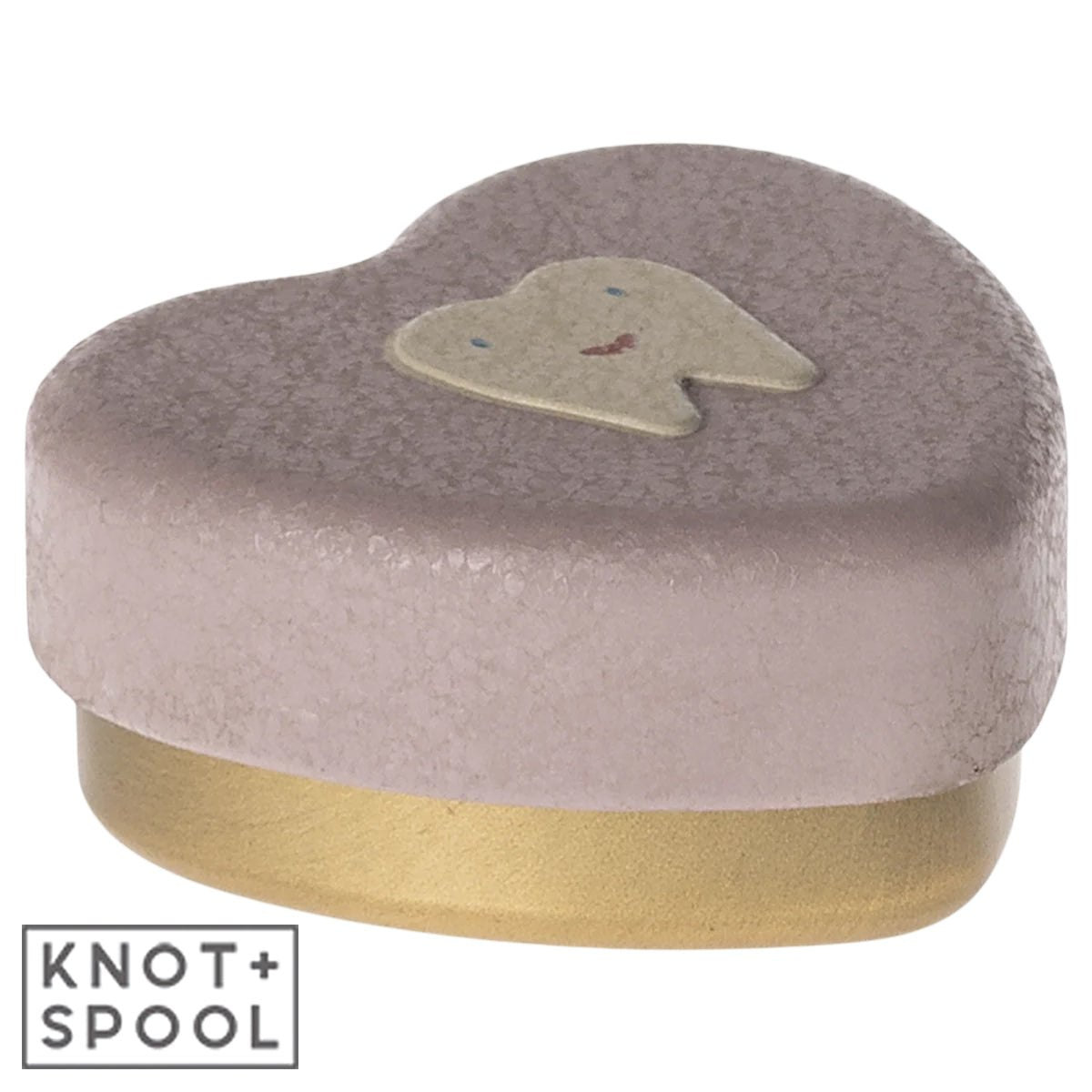 2024 Maileg Small Heather Tooth Box - Knot and Spool