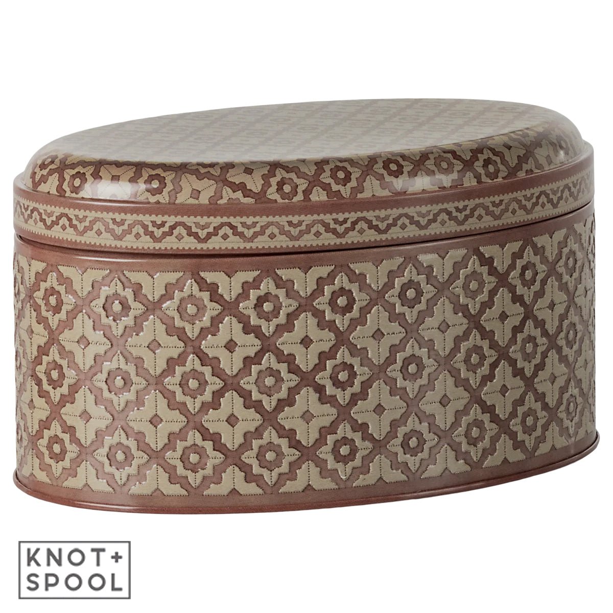 2024 Maileg Winter Wonderland Metal Boxes | 2 Sizes | Choice of 1 - Knot and Spool