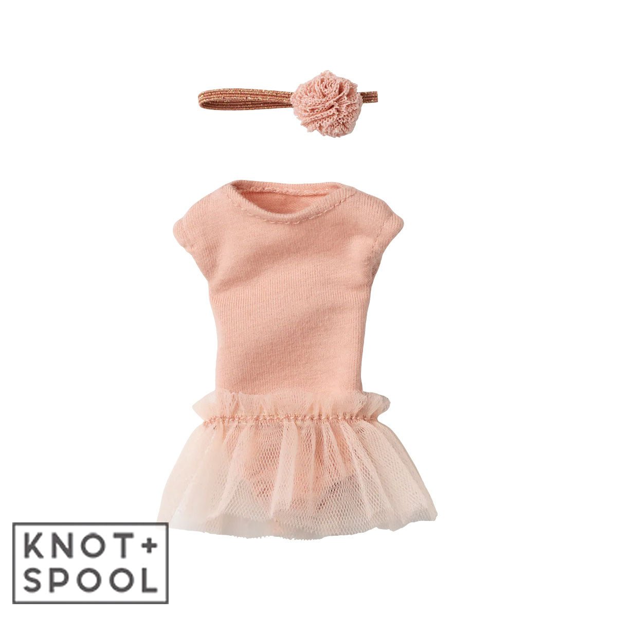 2025 Maileg Ballet Suit & Rose Skirt | Size 1 - Knot and Spool