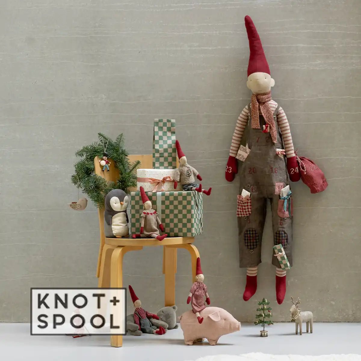 2025 Maileg Boy Calendar Pixy - Knot and Spool