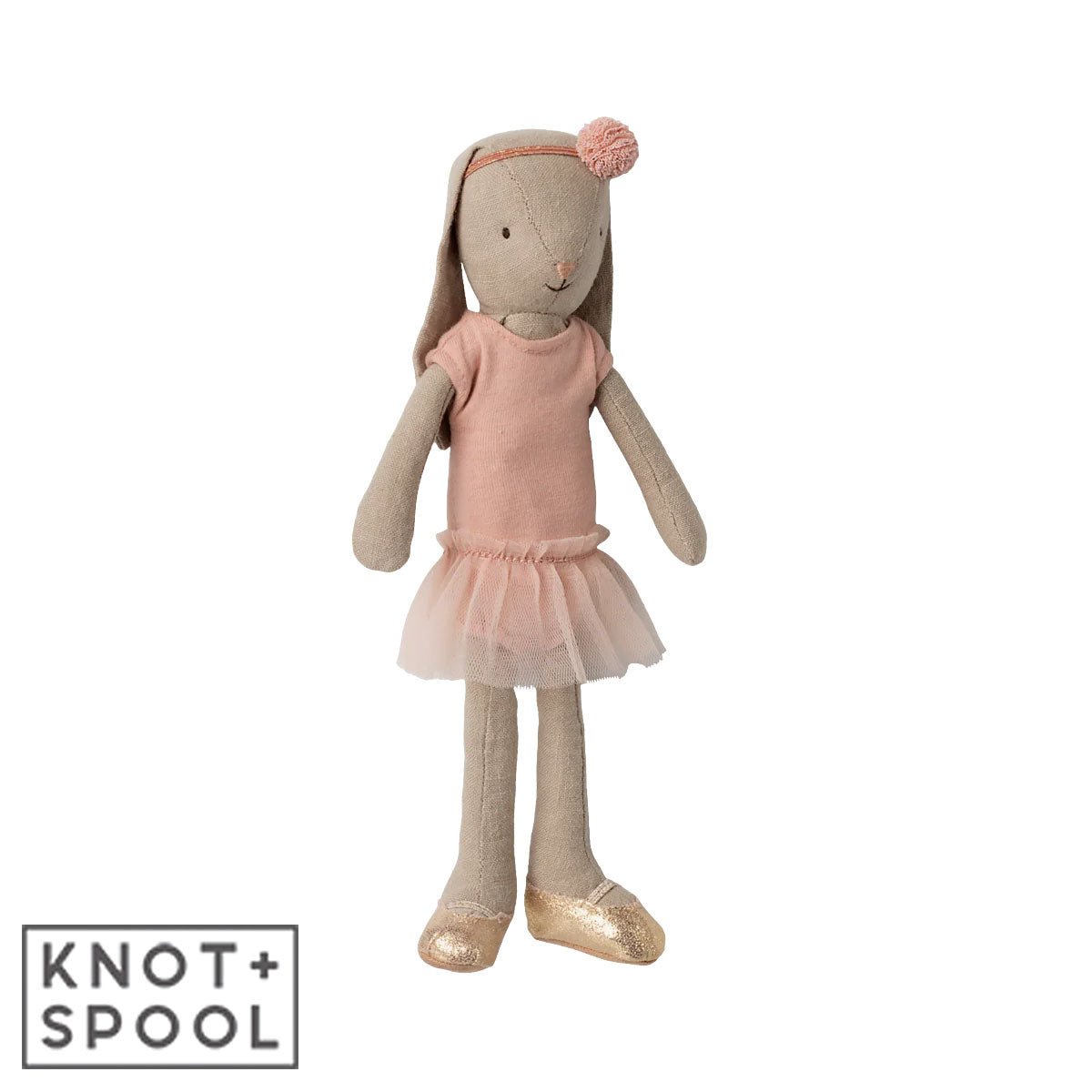 2025 Maileg Bunny in Ballet Suit & Rose Skirt | Size 2 - Knot and Spool