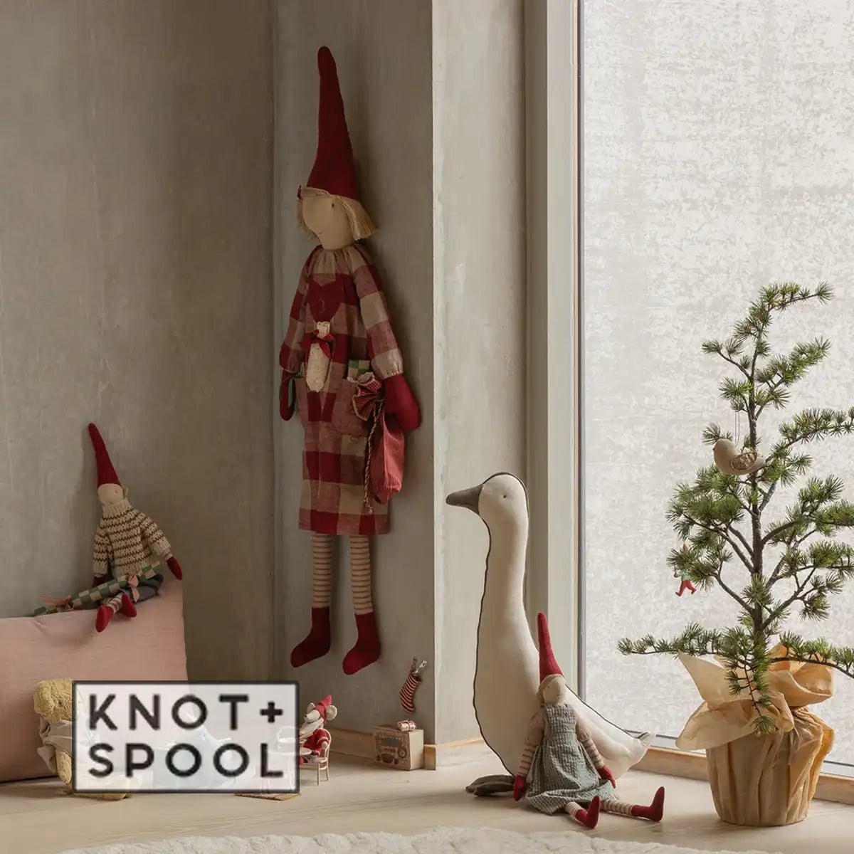 2025 Maileg Girl Advent Calendar Pixy - Knot and Spool