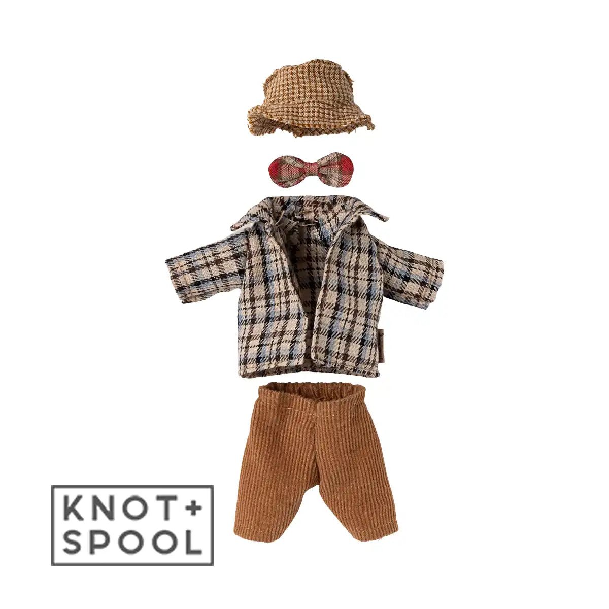 2025 Maileg Granddad Mouse Clothes - Knot and Spool