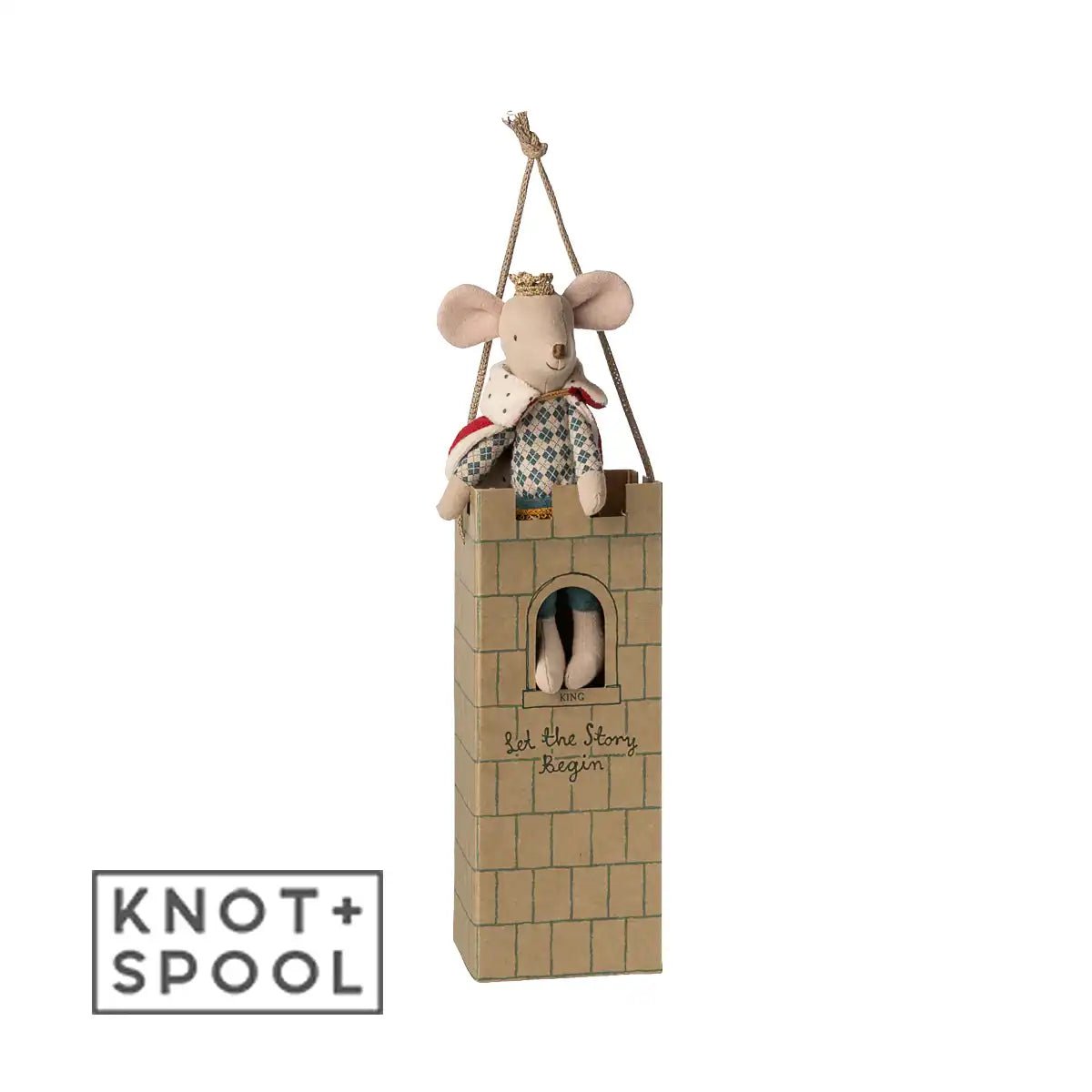 2025 Maileg King Dad Mouse - Knot and Spool