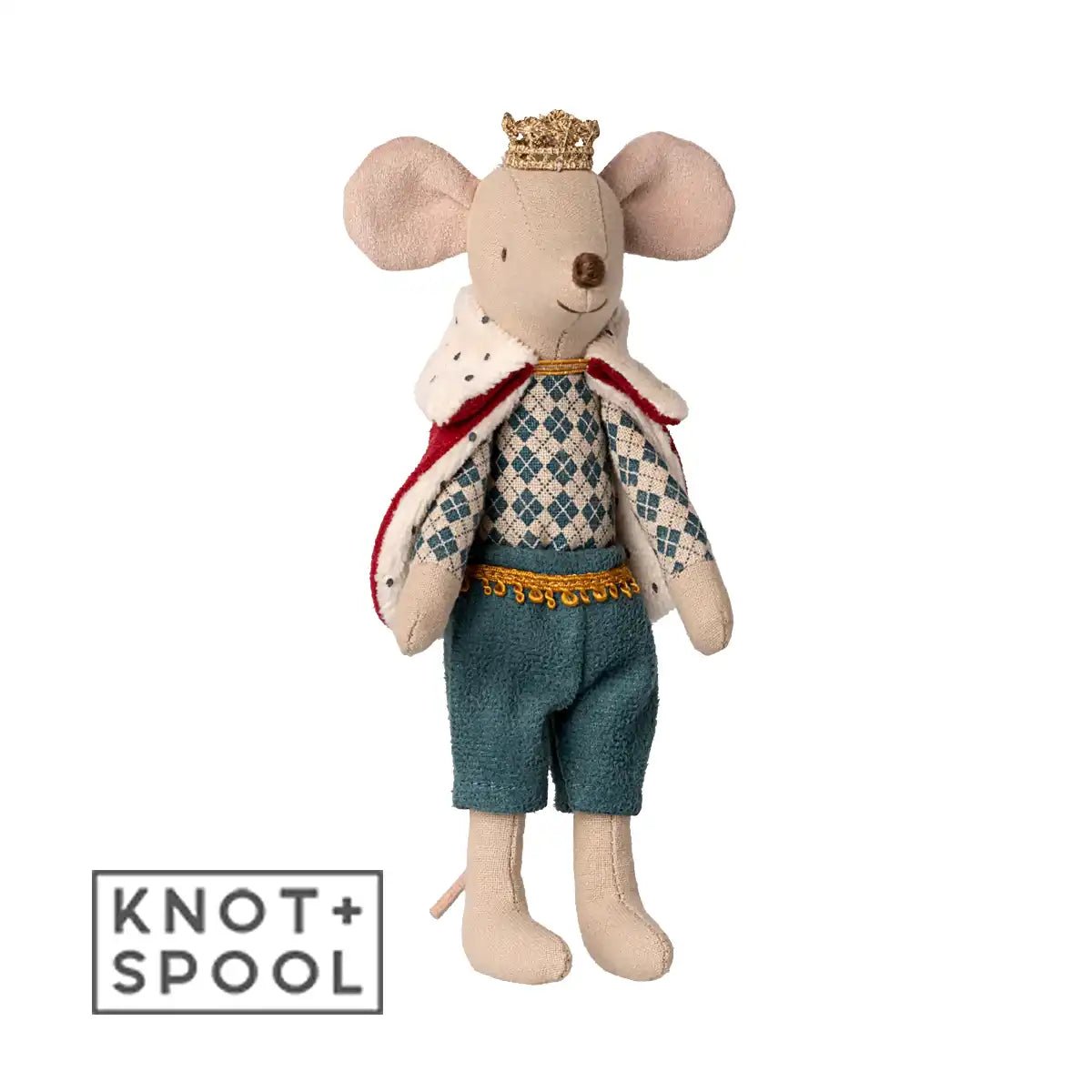 2025 Maileg King Dad Mouse - Knot and Spool