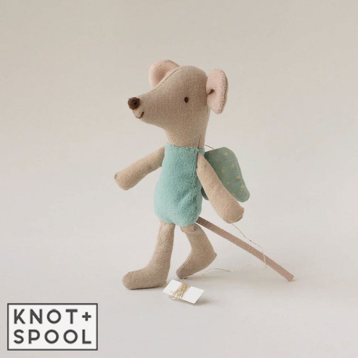 2025 Maileg Little Mint Fairy Mouse - Knot and Spool