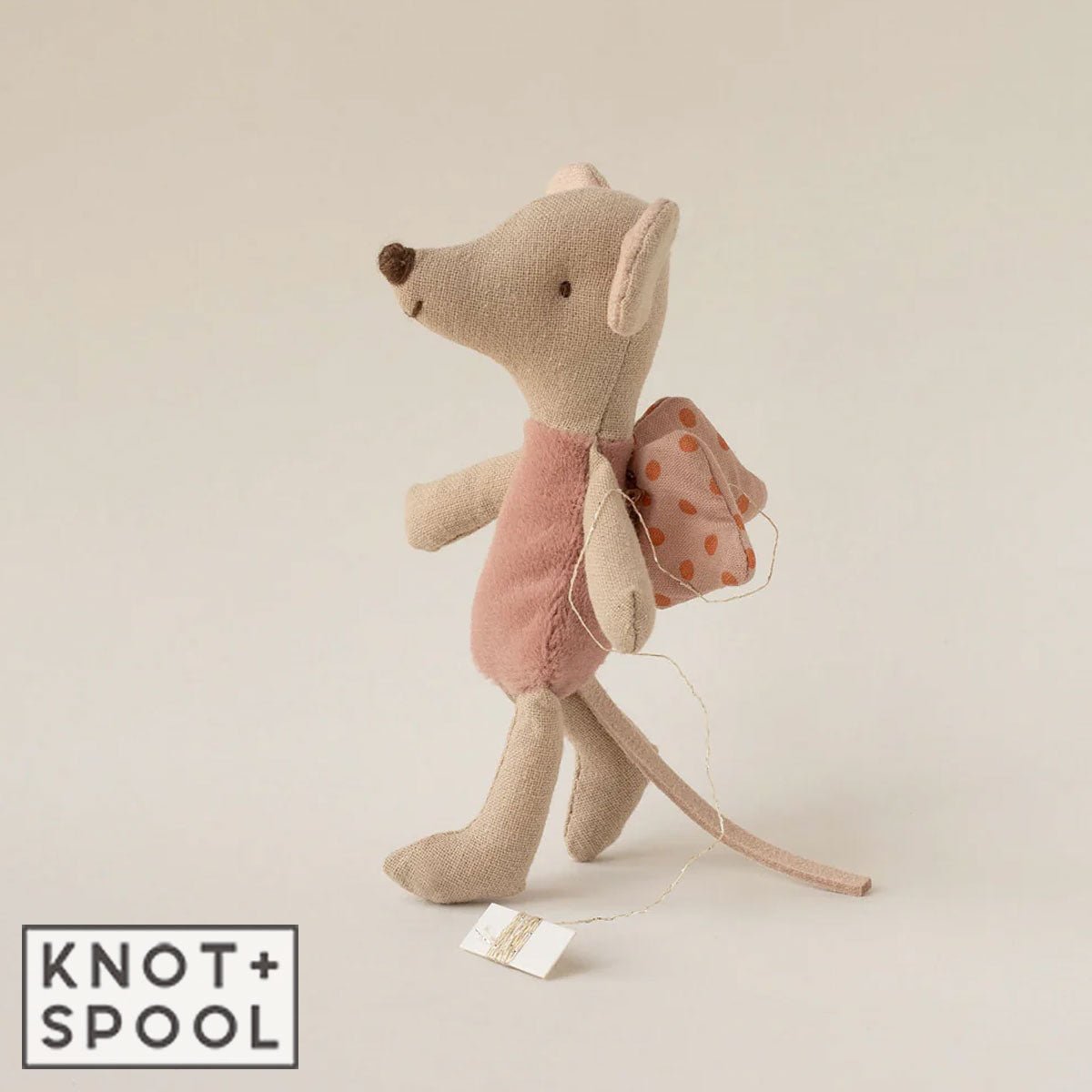 2025 Maileg Little Rose Fairy Mouse - Knot and Spool