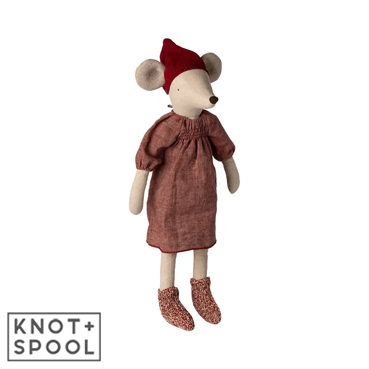 2025 Maileg Maxi Girl Christmas Mouse - Knot and Spool