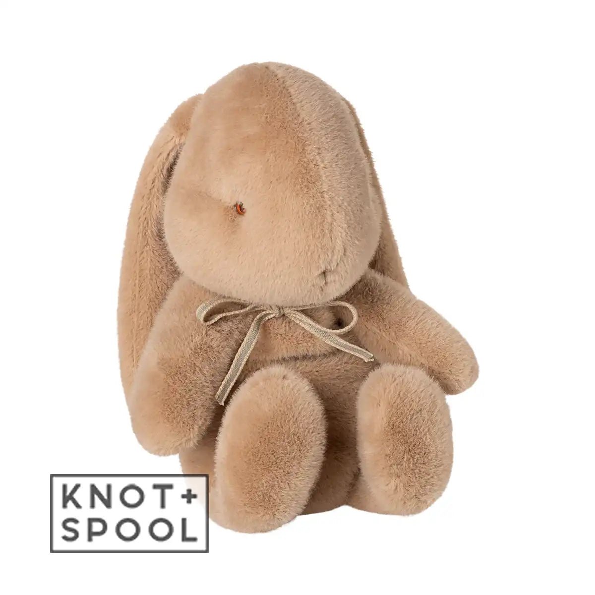 2025 Maileg Medium Cream Peach Plush Bunny - Knot and Spool