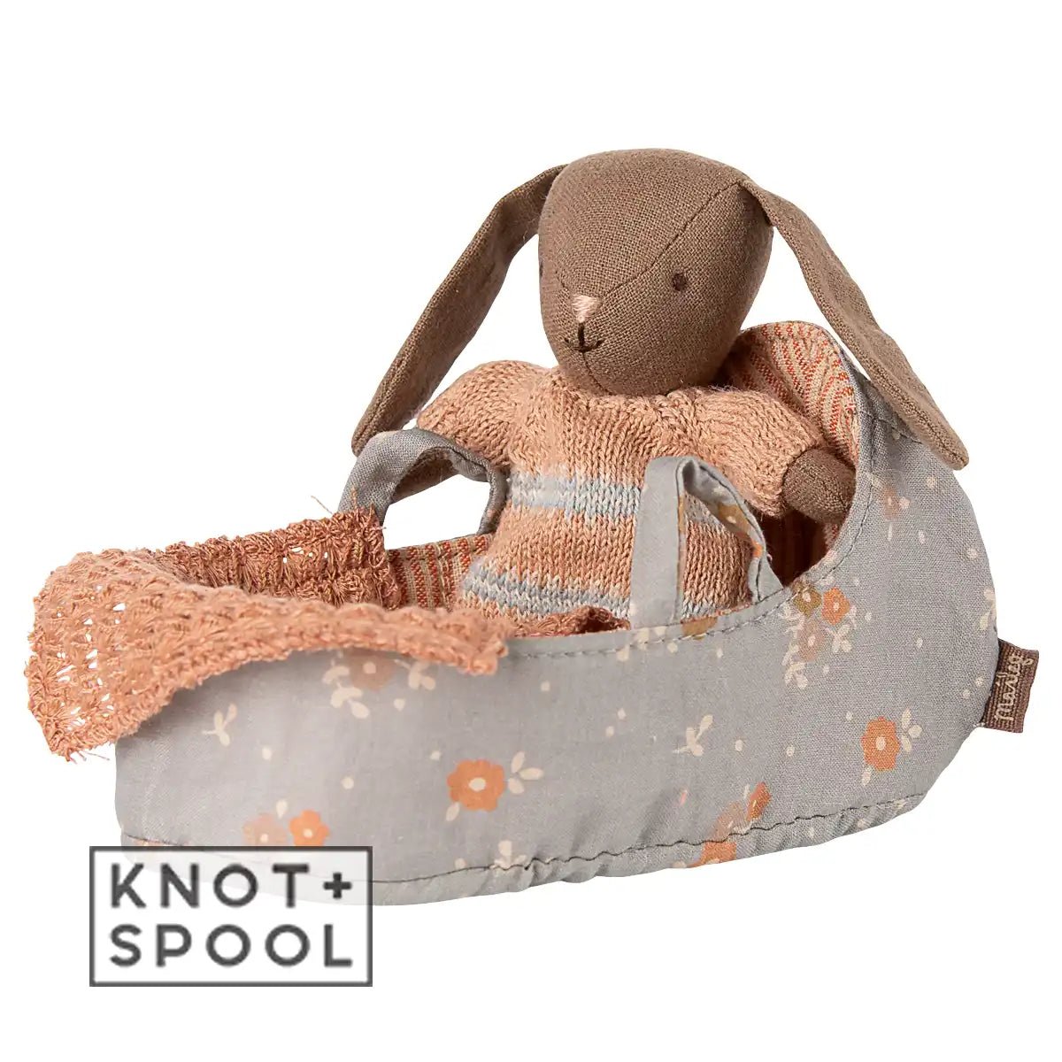 2025 Maileg Micro Carry Cot - Knot and Spool