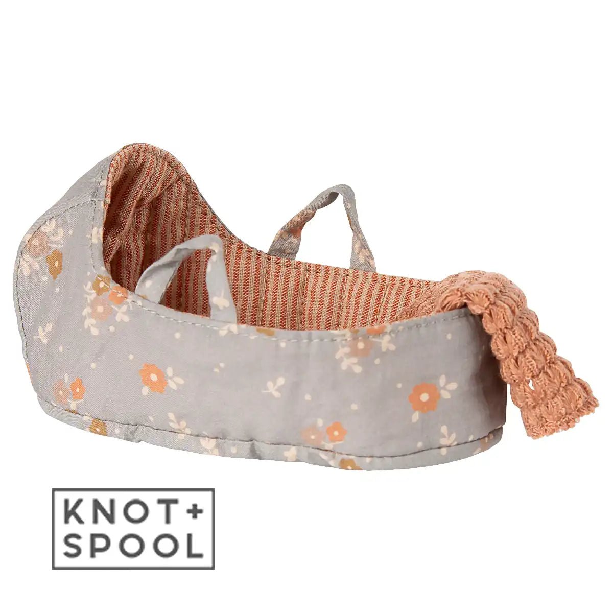 2025 Maileg Micro Carry Cot - Knot and Spool