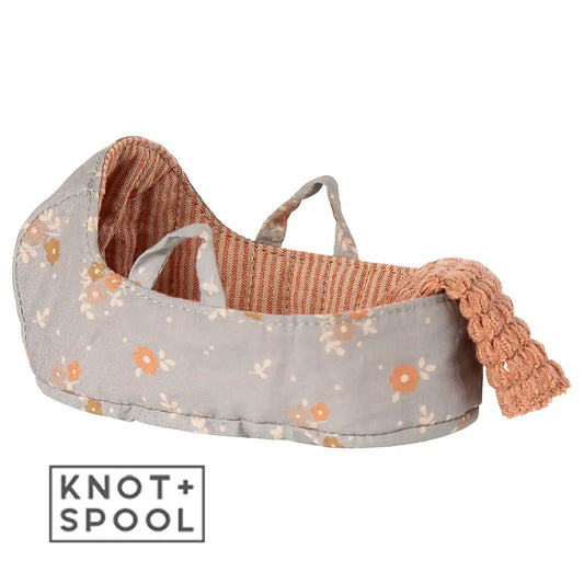 2025 Maileg Micro Carry Cot - Knot and Spool