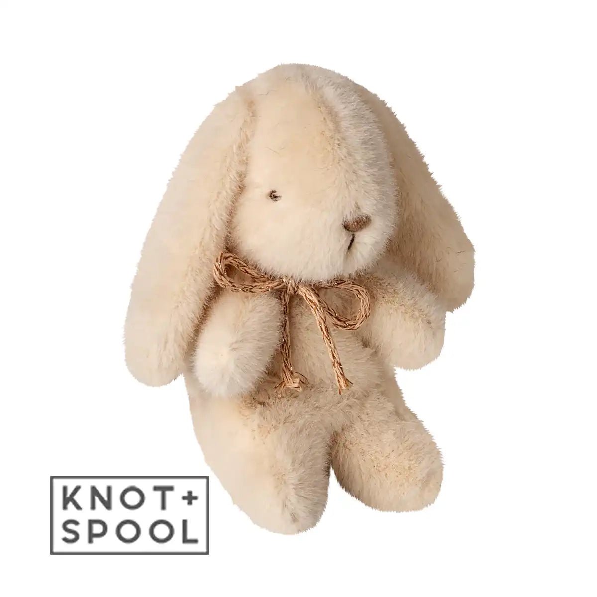 2025 Maileg Mini Cream Plush Bunny - Knot and Spool