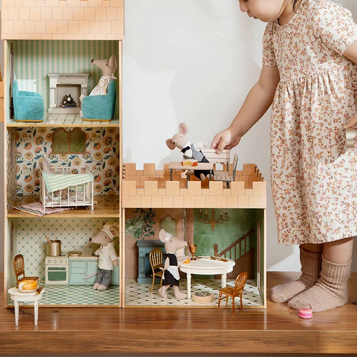 2025 Maileg Mouse Castle Hall - Knot and Spool