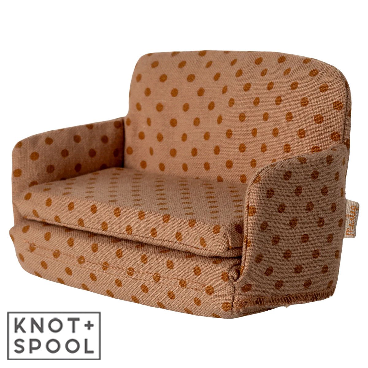 2025 Maileg Mouse Dotted Sofa Bed - Knot and Spool