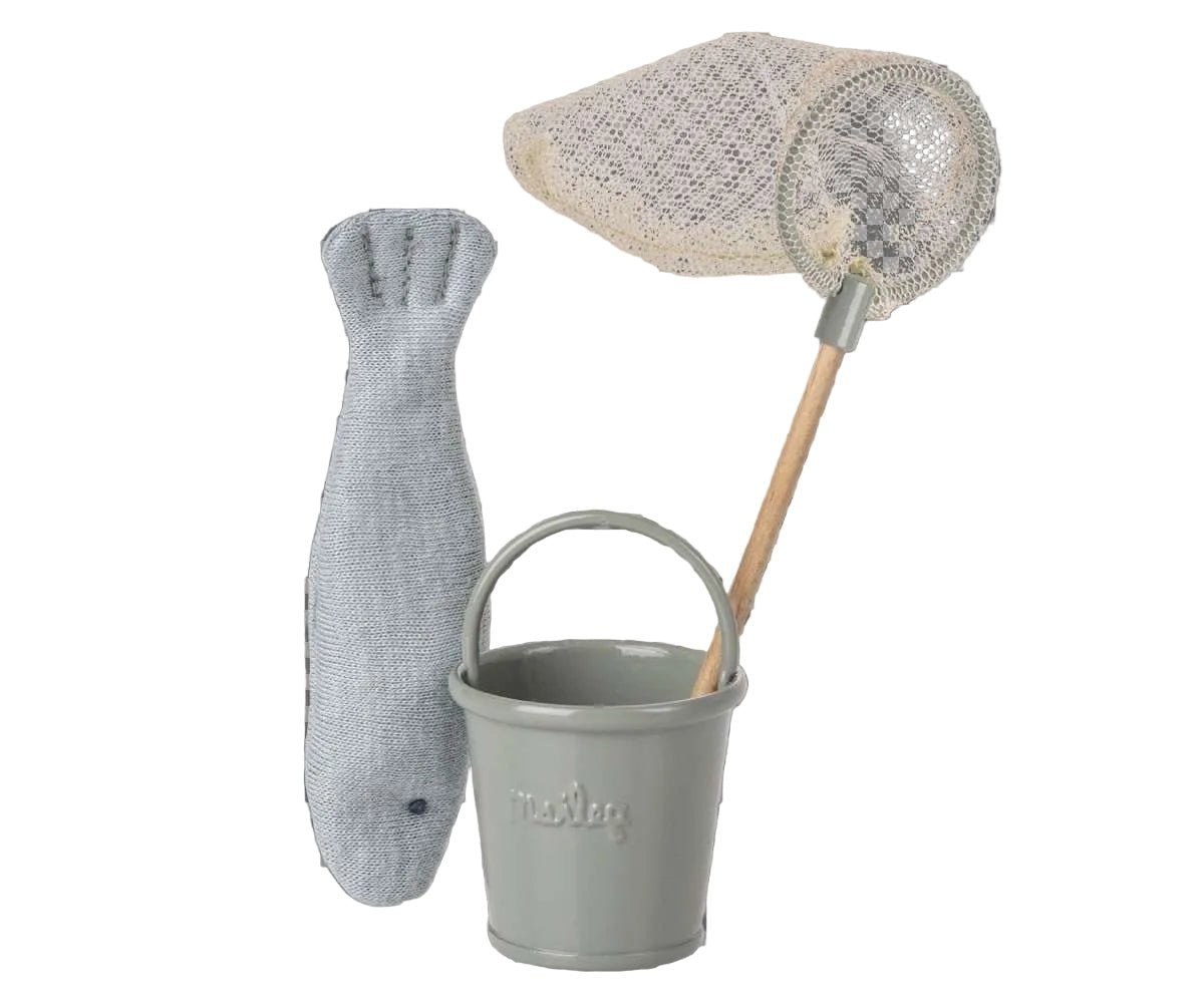 2025 Maileg Mouse Fishing Set - Knot and Spool