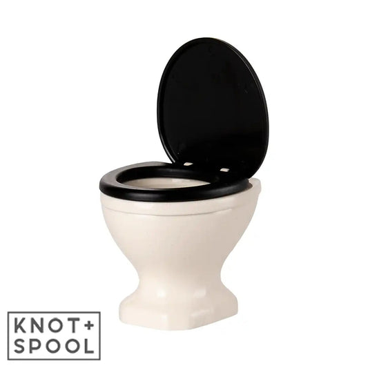 2025 Maileg Mouse Off - White WC - Knot and Spool