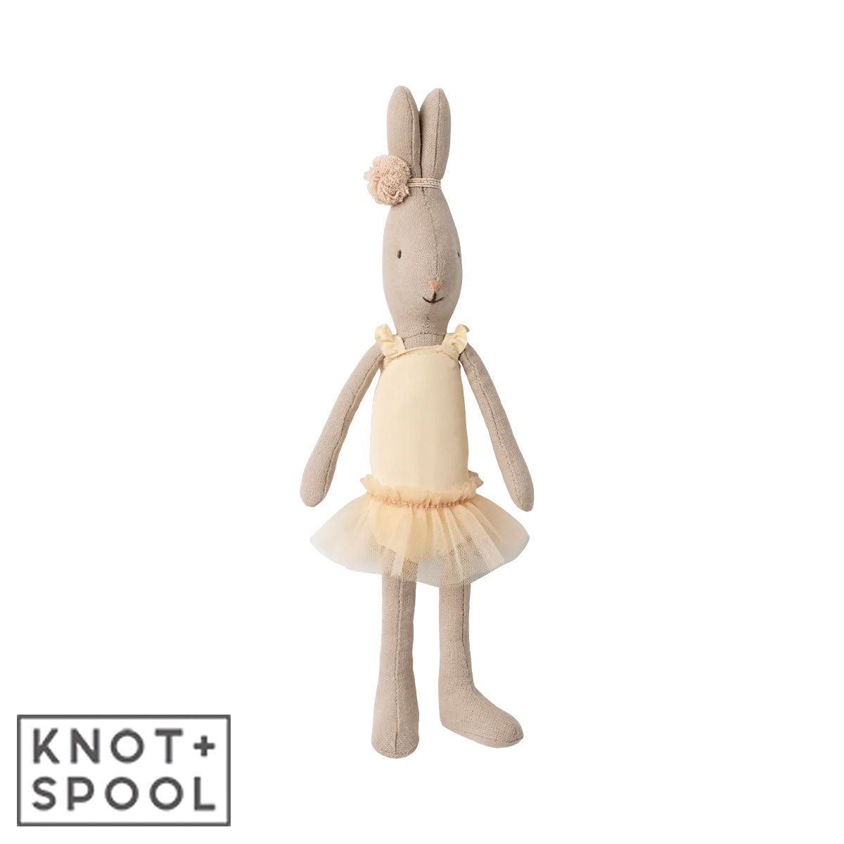 2025 Maileg Rabbit in Ballet Suit & Cream Skirt | Size 1 - Knot and Spool