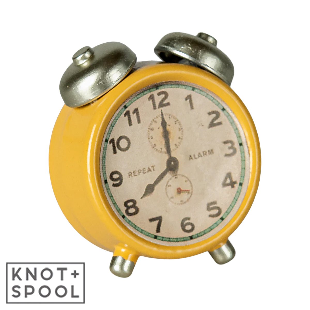 2025 Maileg Yellow Mouse Alarm Clock - Knot and Spool