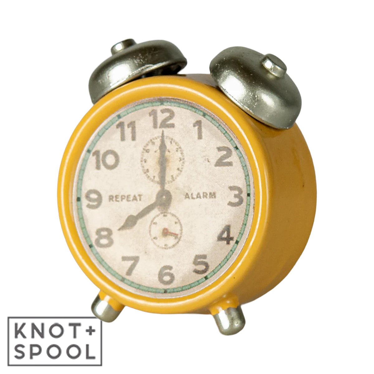 2025 Maileg Yellow Mouse Alarm Clock - Knot and Spool