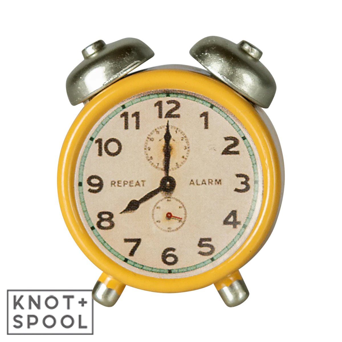 2025 Maileg Yellow Mouse Alarm Clock - Knot and Spool