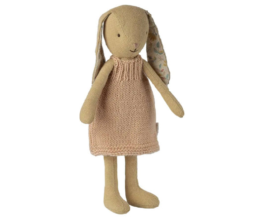 2026 Maileg Cream - Yellow Knitted Bunny Dress | Size 1 - Knot and Spool