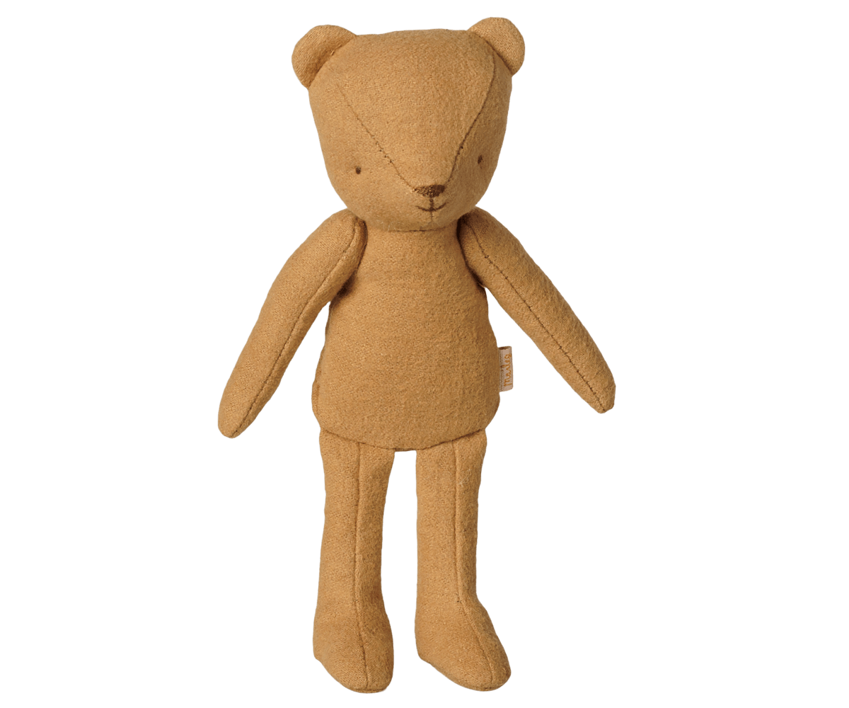 2026 Maileg Cream Yellow Teddy Junior - Knot and Spool