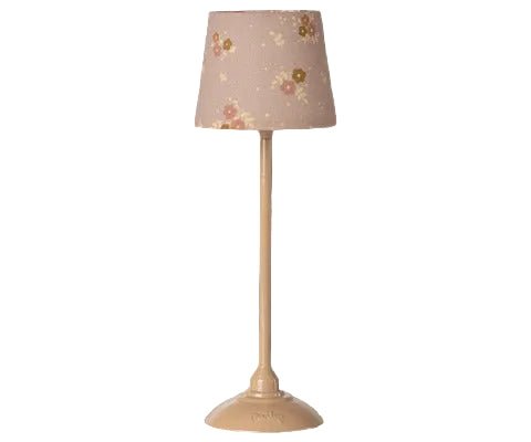 2026 Maileg Dark - Powder Miniature Floor Lamp - Knot and Spool