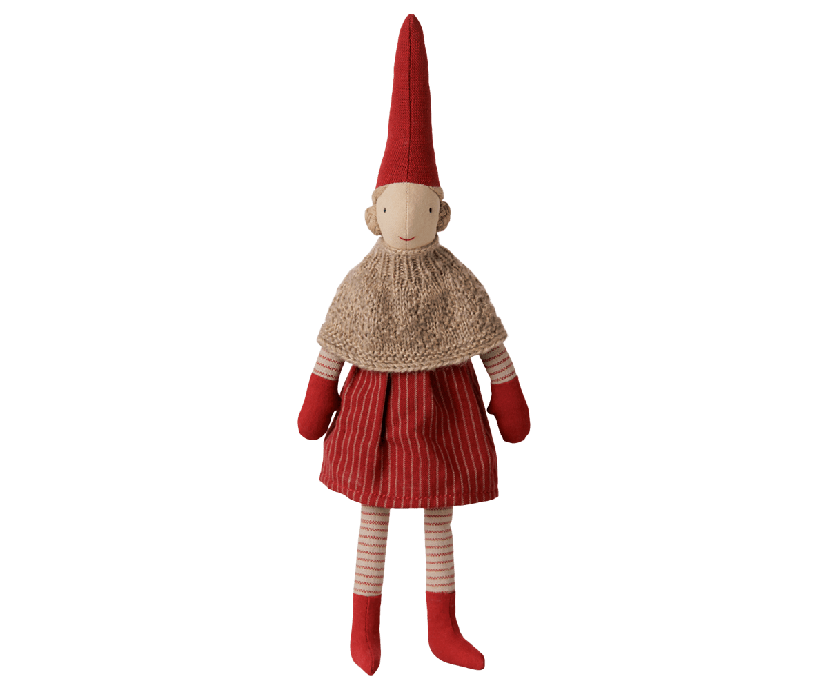 2026 Maileg Girl Pixy in Knitted Cape & Skirt | Size 2 - Knot and Spool